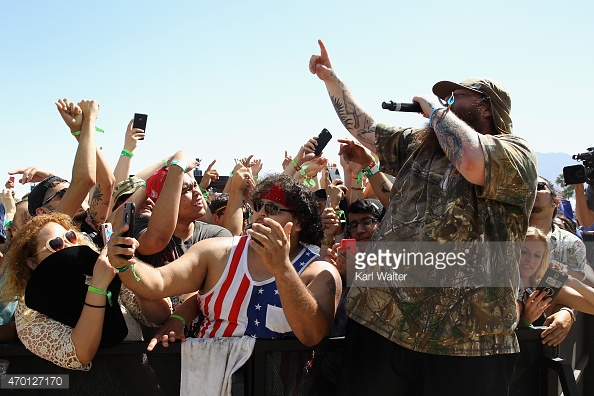 performs onstage during day 1 of the 2015 Coachella Valley Music And Arts Festival (Weekend 2) at The Empire Polo Club on April 17, 2015 in Indio, California.